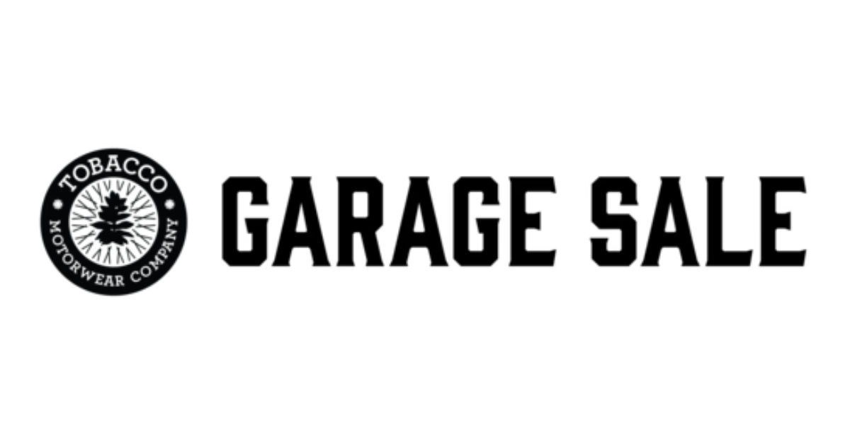 tobacco motorwear garage sale tobaccogs